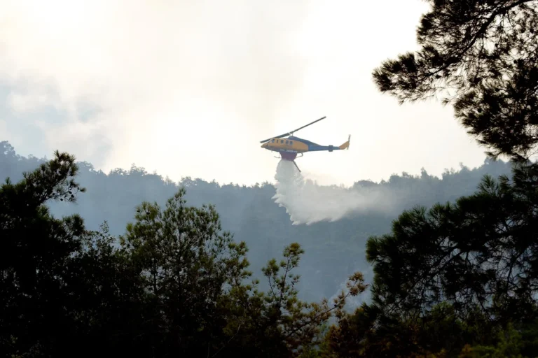 Καλύτερη η εικόνα στο πύρινο μέτωπο που επιχειρούν 280 πυροσβέστες