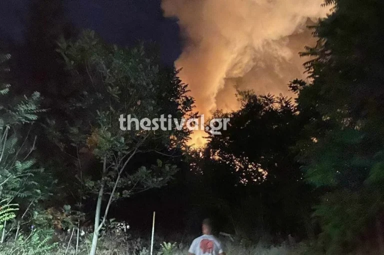 Οριοθετημένη η πυρκαγιά στο πρώην στρατόπεδο Καρατάσιου