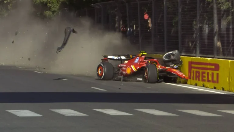 F1: Δείτε την σύγκρουση Πέρεζ-Σάινθ (+video)