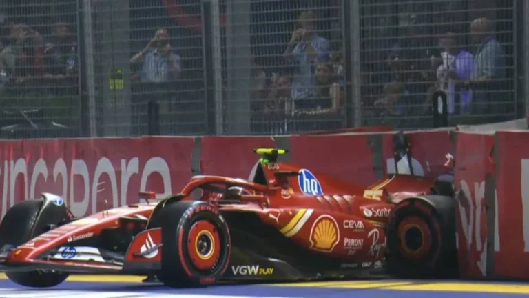 F1 GP Σιγκαπούρης: Στον τοίχο ο Σάινθ! (+video)