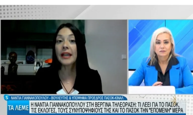 Εκλογές ΠΑΣΟΚ-N. Γιαννακοπούλου: Τί διαφορετικό θα κάνει ο κ. Ανδρουλάκης την επόμενη μέρα; Θα δει το “φως το αληθινό”;-Το ίδιο το κόμμα με “έκοβε”