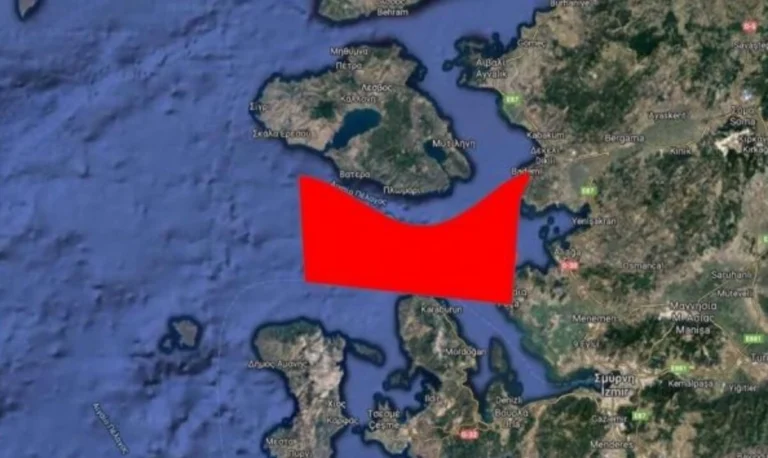 “Τουρκική υφαλοκριπίδα” μεταξύ Χίου και Λέσβου βλέπει η Άγκυρα!