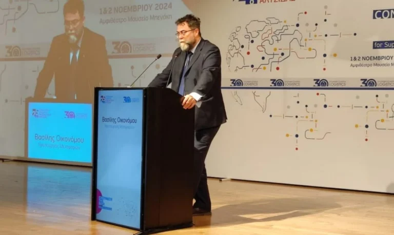  Β. Οικονόμου – 25ο Πανελλήνιο Συνέδριο Εφοδιαστικής Αλυσίδας: «Τα Logistics, ως «κλάδος του μέλλοντος» για την Ελλάδα, αποτελούν προτεραιότητα στις δράσεις μας»