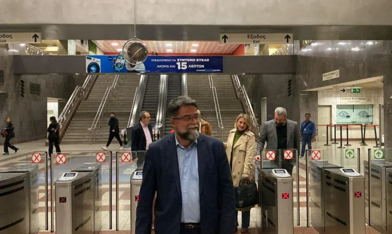 Βασίλης Οικονόμου: «Νυχτερινή έξοδο με ασφάλεια για τους νέους με το Μετρό» – Βεργίνα Τηλεόραση