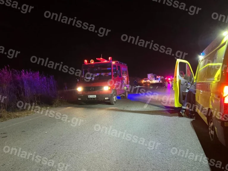 Τροχαίο δυστύχημα με δύο νεκρούς μετά από καραμπόλα τεσσάρων οχημάτων