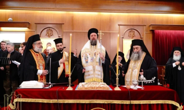 Κοπή Αγιοβασιλόπιτας στην Ιερά Μητρόπολη Θεσσαλονίκης