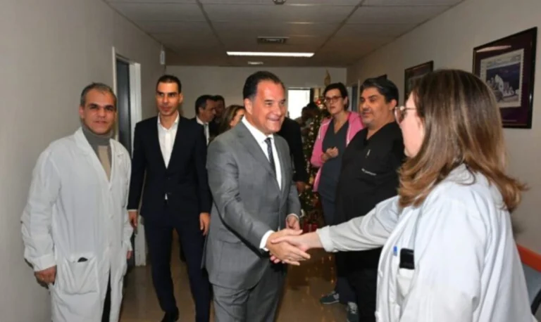 Σε ΕΚΑΒ, Σισμανόγλειο, Θριάσειο και ΚΑΤ ο Αδ. Γεωργιάδης την Πρωτοχρονιά