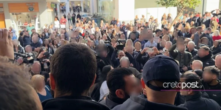 Ηράκλειο: Πλήθος κόσμου στα δικαστήρια-Απολογείται η 26χρονη