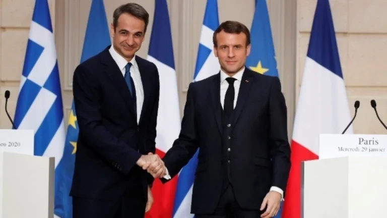 Τι συζήτησαν Μητσοτάκης – Μακρόν στο Παρίσι