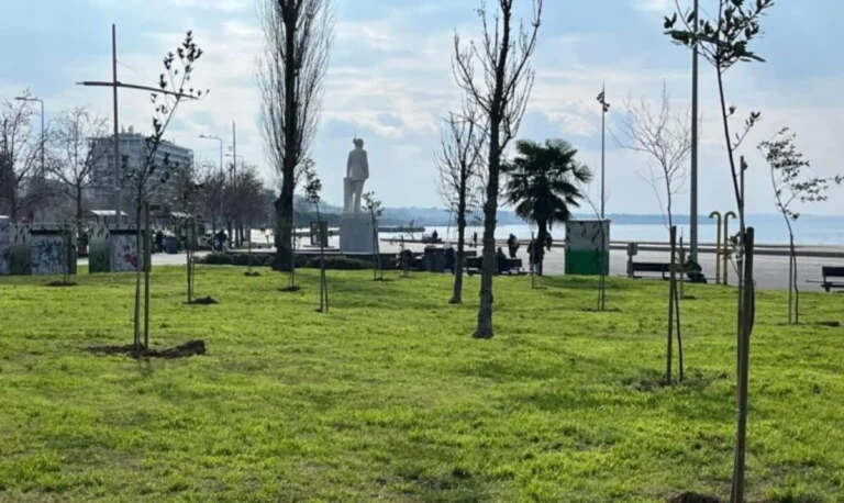 Θεσσαλονίκη: Φυτεύονται άλλα 400 δέντρα στη Νέα Παραλία