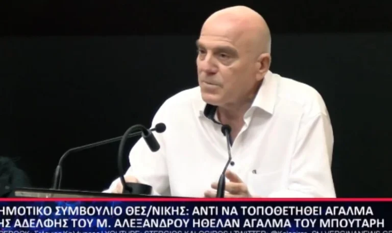 Όπισθεν ολοταχώς από το δημοτικό συμβούλιο για το άγαλμα Μπουτάρη μετά την παρέμβαση του Στέργιου Καλογηρου