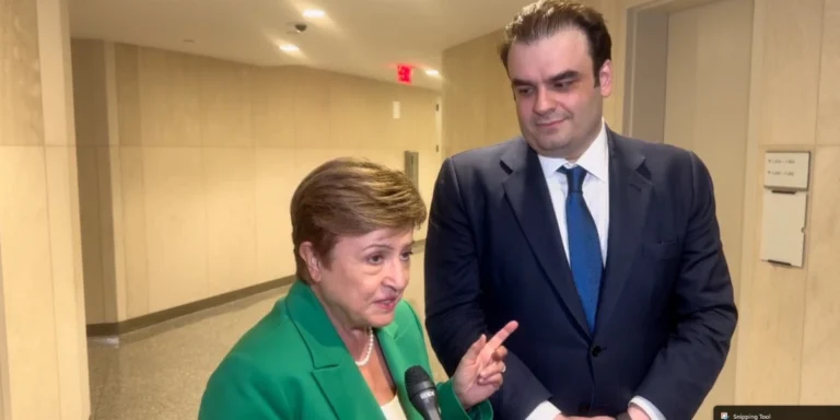 Συνάντηση Πιερρακάκη με την Γενική Διευθύντρια ΔΝΤ-Τι δήλωσαν
