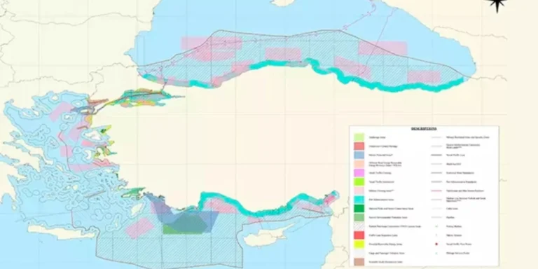 Τουρκία: Δημοσίευσε χάρτη με θαλάσσια πάρκα σε Αιγαίο και Ανατολική Μεσόγειο