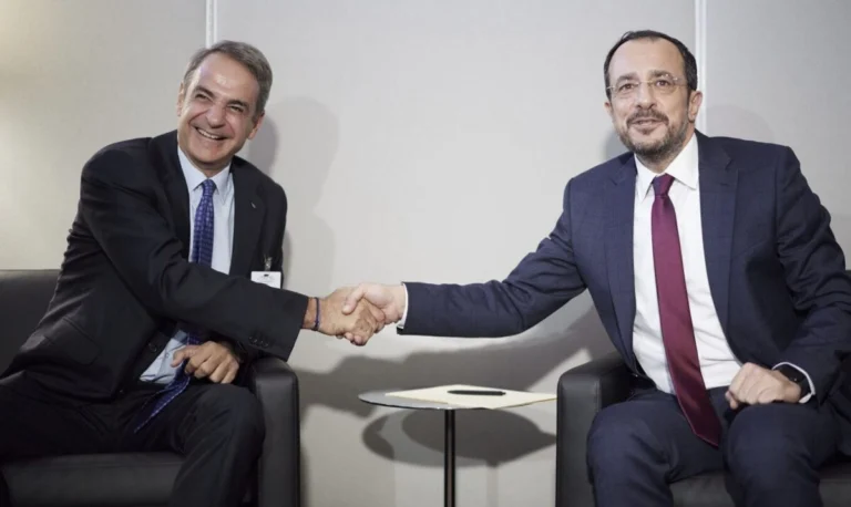 Συνάντηση Μητσοτάκη – Χριστοδουλίδη και συνεδρίαση της 3ης Διακυβερνητικής Συνόδου Κύπρου-Ελλάδας