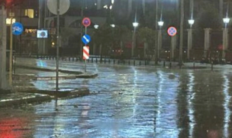 Σε εξέλιξη η επέλαση της κακοκαιρίας Byron και στη Θεσσαλονίκη