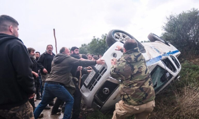 Βαριές κατηγορίες στους αγρότες για τα επεισόδια στην Κρήτη