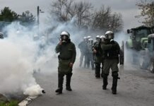 Ταυτοποιήθηκαν αγρότες που φέρονται να συμμετείχαν στα επεισόδια στα Πράσινα Φανάρια