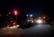 Χωρίς τις αισθήσεις ανασύρθηκε ηλικιωμένη μετά από φωτιά σε μονοκατοικία