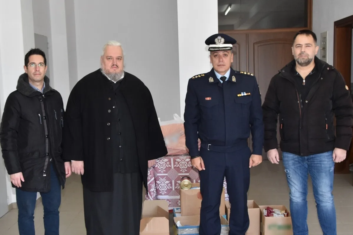 Συγκέντρωση ειδών πρώτης ανάγκης από το προσωπικό των Υπηρεσιών της Γενικής Περιφερειακής Αστυνομικής Διεύθυνσης Κεντρικής Μακεδονίας