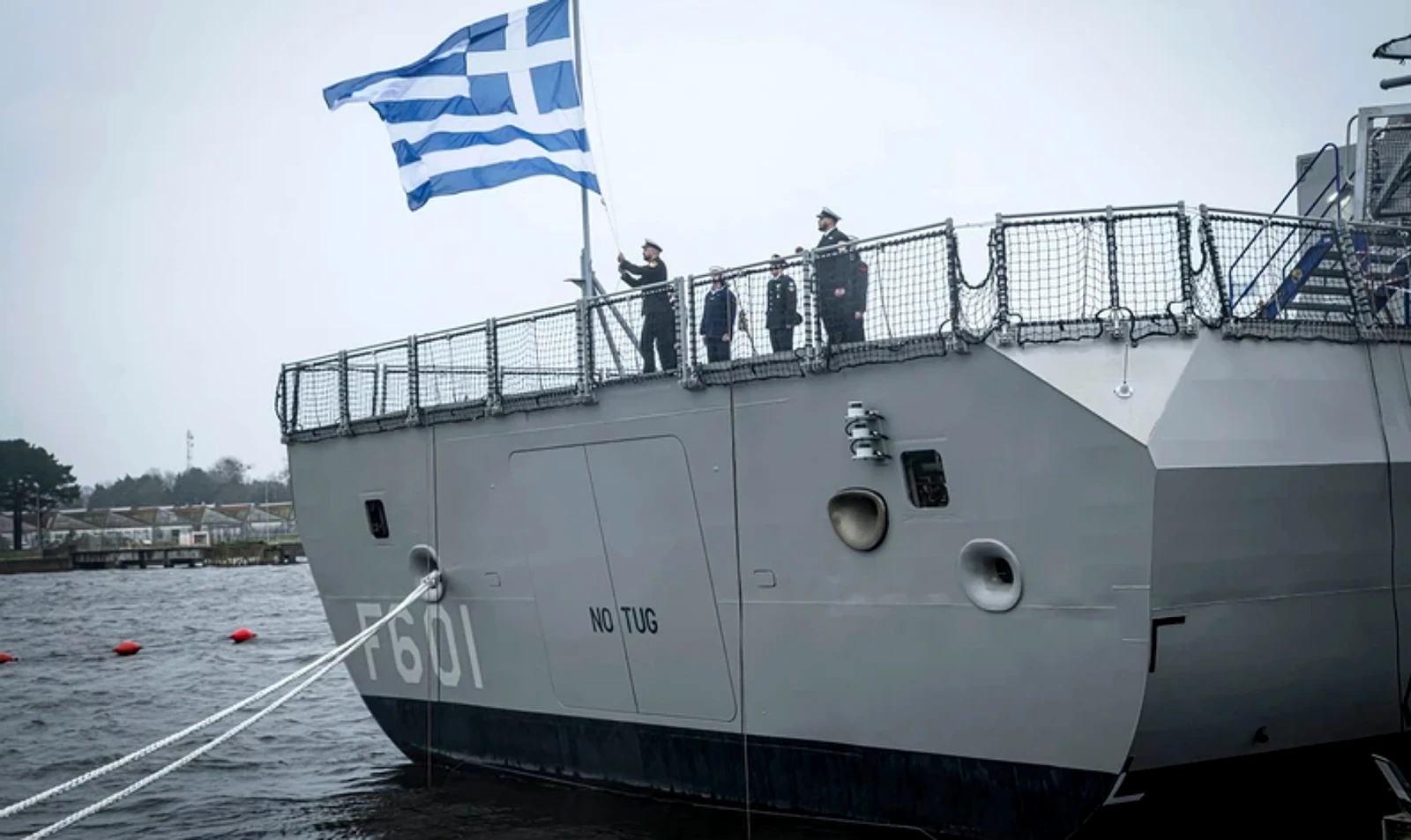 Η υπερσύγχρονη φρεγάτα «Κίμων» διέσχισε το Γιβραλτάρ και ταξιδεύει προς τον ναύσταθμο της Σαλαμίνας