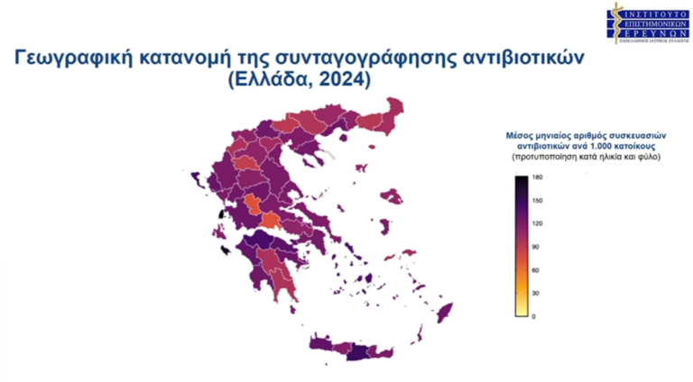 Με τουλάχιστον ένα κουτί αντιβιοτικών το χρόνο το 45% των Ελλήνων