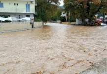 Πλημμύρες στο Νότιο Πήλιο: Τραυματίας στον Πλατανιά